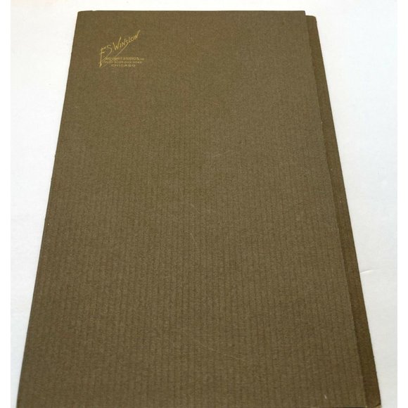 Graduation Found Photo in Folder Vintage Portrait 40s FS Winslow Studios Chicago - Picture 3 of 13